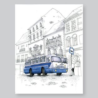 Papetri nyomat, falikép - A5 - A4 - Ikarus