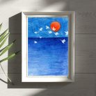 papetri-nyomat-falikép-A5-naplemente