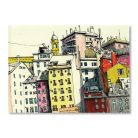 Papetri nyomat, falikép - A5 - Genova 01