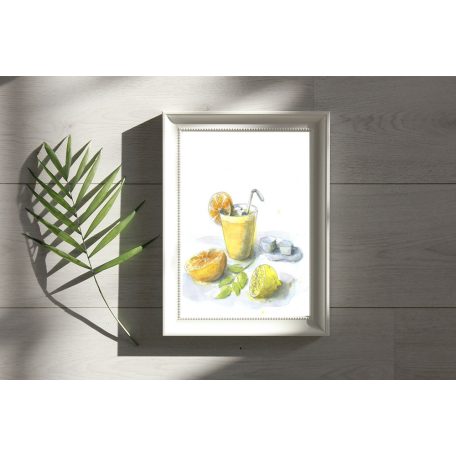 Papetri nyomat, falikép - A5 - A4 - limonádé