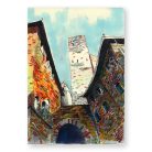 Papetri nyomat, falikép - A5 - San Gimignano