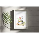 Papetri nyomat, falikép - A5 - A4 - leveses