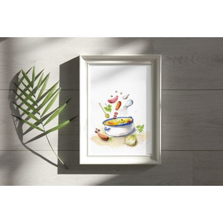 Papetri nyomat, falikép - A5 - A4 - leveses