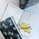 Papetri angol - magyar nyelvű kitölthető szakácskönyv - fekete borítóval