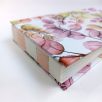   PAPETRI rajzkönyv - fotóalbum kézzel kötve - rózsaszín eukaliptusz