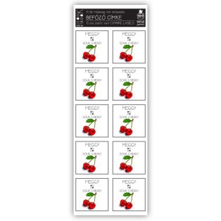 PAPETRI befőző címke - meggy