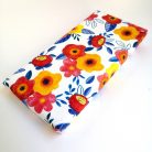 PAPETRI mini díszcsomagoló - nyári virágok - 45 x 32 cm