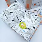 Papetri tervező - Papetri planner- dátumozatlan - nyuszilufi - puha borítós - belül színes lapokkal