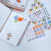   Papetri tervező - Papetri planner- dátumozatlan - nyuszilufi - puha borítós - belül színes lapokkal