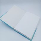 PAPETRI monogrammos elnevezhető fotóalbum rajzkönyv esküvői emlékkönyv - kézzel kötve - vitorlás