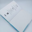 PAPETRI monogrammos elnevezhető fotóalbum rajzkönyv esküvői emlékkönyv - kézzel kötve - vitorlás
