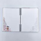 Papetri A5 keményfedeles spirálfüzet a fák négy élete sima vagy pontrácsos bullet journal