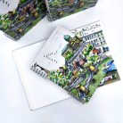 A5 keményfedeles spirálfüzet Gellért Budapest sima vagy pontrácsos bullet journal