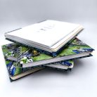 A5 keményfedeles spirálfüzet Gellért Budapest sima vagy pontrácsos bullet journal