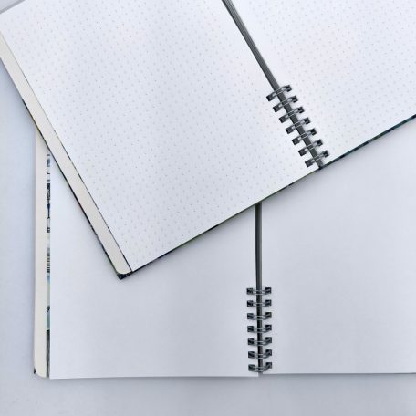 A5 keményfedeles spirálfüzet Gellért Budapest sima vagy pontrácsos bullet journal