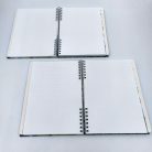 A5 keményfedeles spirálfüzet Gellért Budapest sima vagy pontrácsos bullet journal