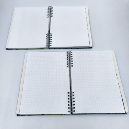 A5 keményfedeles spirálfüzet Gellért Budapest sima vagy pontrácsos bullet journal