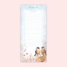 PAPETRI asztali tépőtömb - to do list pintypár  - 95x210 mm