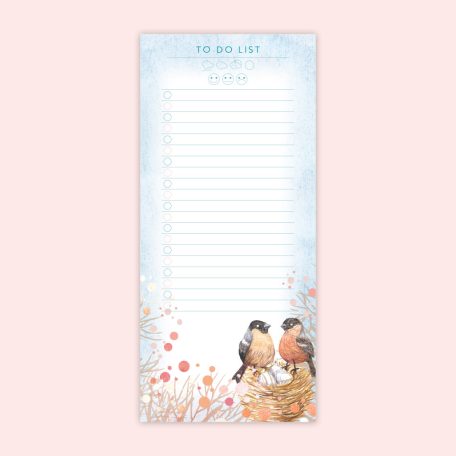 PAPETRI asztali tépőtömb - to do list pintypár  - 95x210 mm