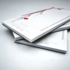 PAPETRI asztali tépőtömb - to do list rókával  - 95x210 mm