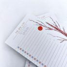 PAPETRI asztali tépőtömb - to do list rókával  - 95x210 mm