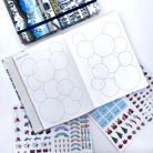 Papetri tervező - dátumozatlan - nyári eső -  keményfedeles okos naptár - csak rendelésre készül