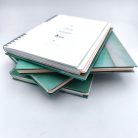 A5 keményfedeles spirálfüzet vitorlás sima vagy pontrácsos bullet journal