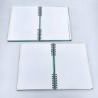 A5 keményfedeles spirálfüzet vitorlás sima vagy pontrácsos bullet journal