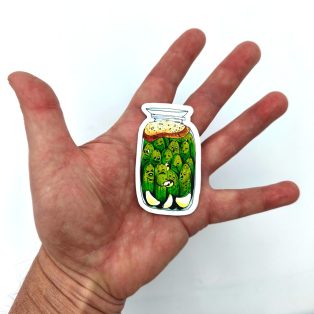 Papetri nagy vízálló matrica - kovi ubi