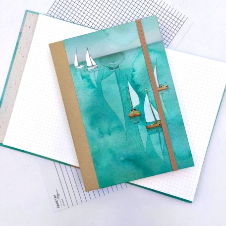 Papetri diary vitorla A5 sima vagy pontrácsos napló bullet journal
