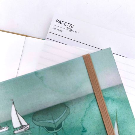 Papetri diary vitorla A5 sima vagy pontrácsos napló bullet journal