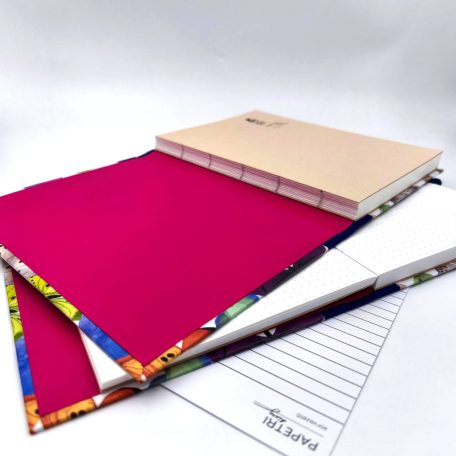 Papetri diary pillangók A5 sima vagy pontrácsos napló bullet journal