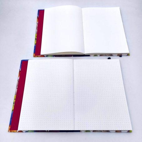Papetri diary pillangók A5 sima vagy pontrácsos napló bullet journal