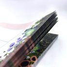 Papetri heti és havi asztali tervező illusztrált  pillangókkal virágokkal