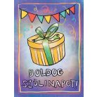 PK Cards borítékos képeslap - Szülinapra