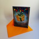 PK Cards borítékos képeslap - Szülinapra