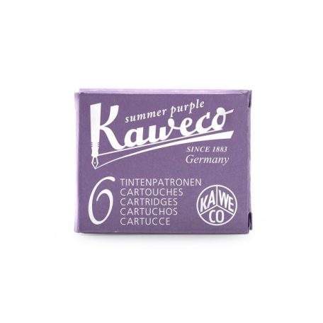 Kaweco tintapatron szett töltőtollba - 6db - Summer Purple