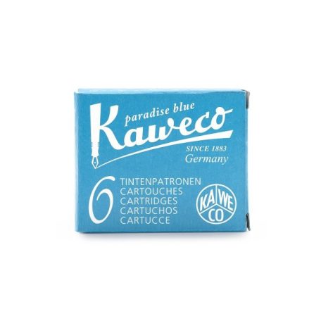 Kaweco tintapatron szett töltőtollba - 6db - Paradise blue