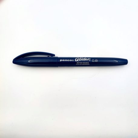 Penco Glider Color Pen - vízbázisú filctoll - sötétkék