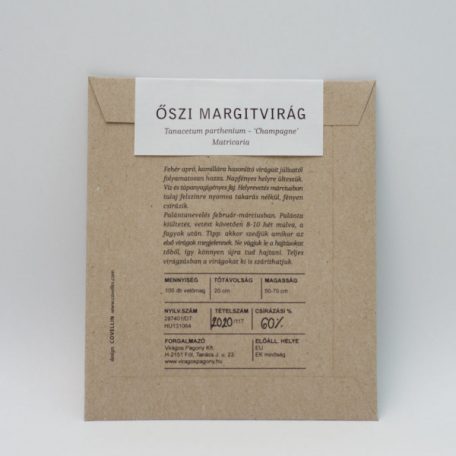 Virágos Pagony virágmag - őszi margitvirág
