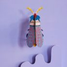 Studio Roof 3D Pop out fali dekoráció – csíkosszárnyú bogár