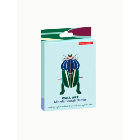 Studio Roof 3D Pop out fali dekoráció - szkarabeusz
