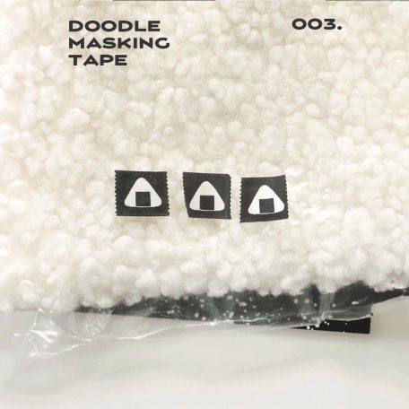 ICONIC doodle washi tape dekortapasz - Power up