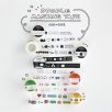 ICONIC doodle washi tape dekortapasz - Good