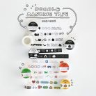 ICONIC doodle washi tape dekortapasz - Good