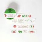 ICONIC doodle washi tape dekortapasz - ABC 
